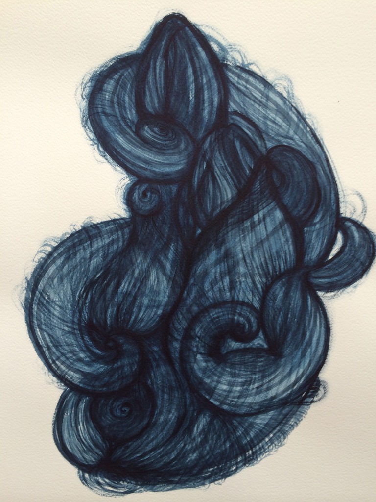 Image 4 Dark Thought Knot of Hair